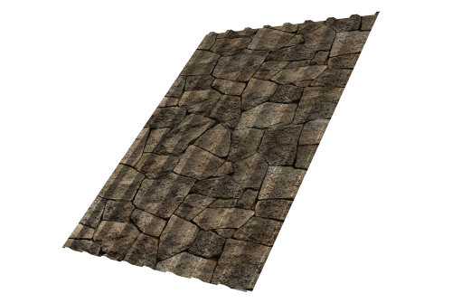 Профнастил С20В 0,45 Print Elite King Stone TwinColor