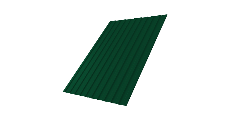 Профнастил С8А 0,45 Drap TX RAL 6005 зеленый мох