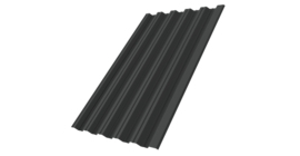 Профнастил НС35R Grand Line 0,5 PurPro Matt 275 RAL 7016 антрацитово-серый