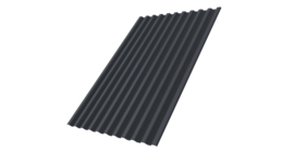 Профнастил С21R 0,7 PE-Double RAL 7024 мокрый асфальт