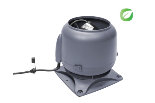 Вентилятор Vilpe Eco110S с основанием серый